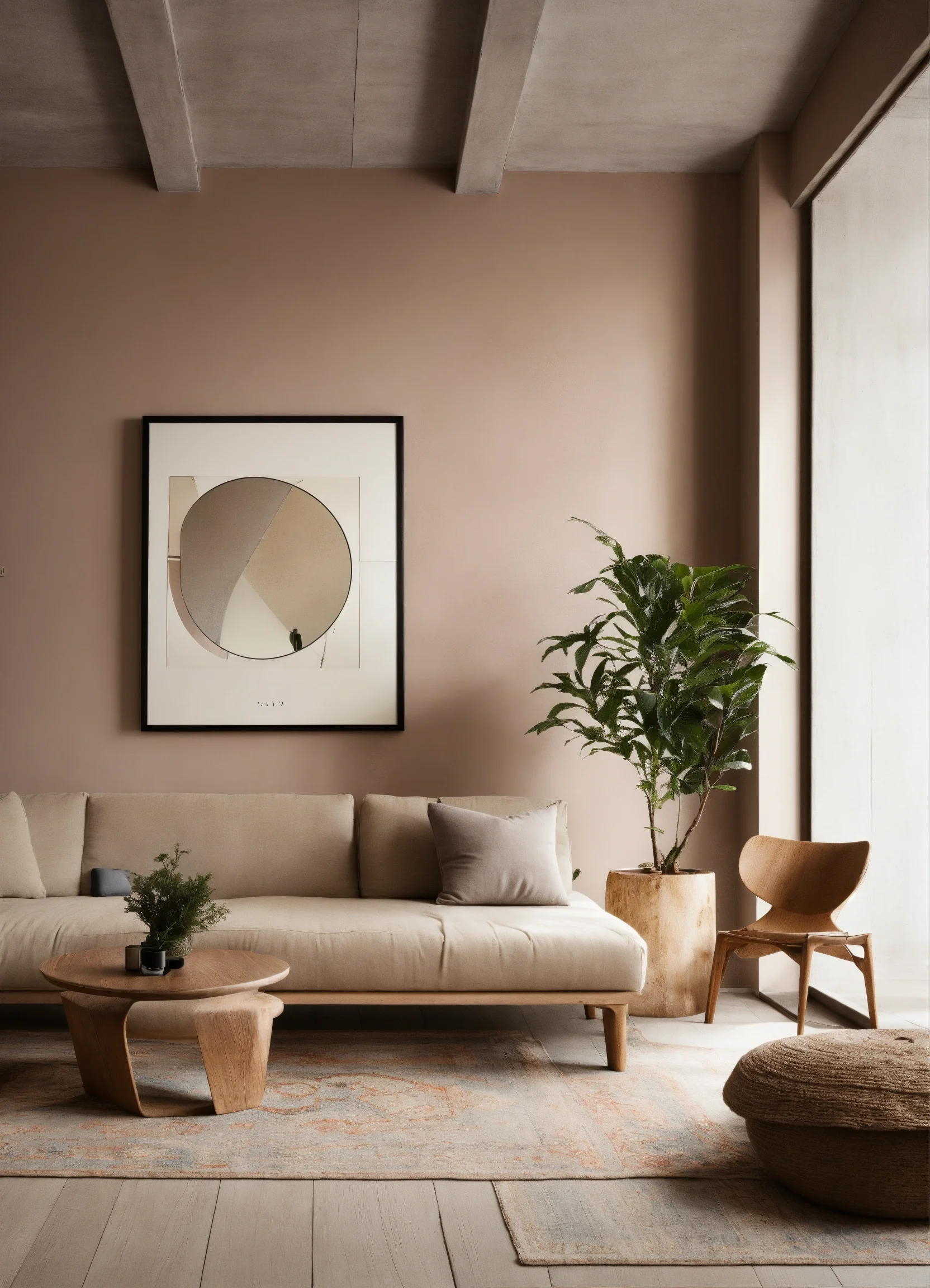 Onbehandeld eikenhout